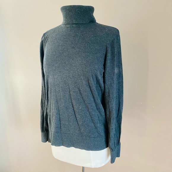 Gray Jeanne Pierre Cashmere Infused Sweater XL - Picture 2 of 4
